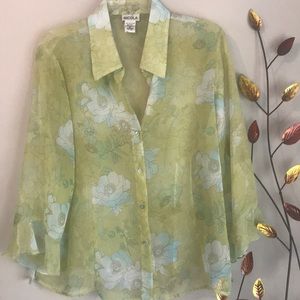 Nicola Sheer Summer Blouse XL
